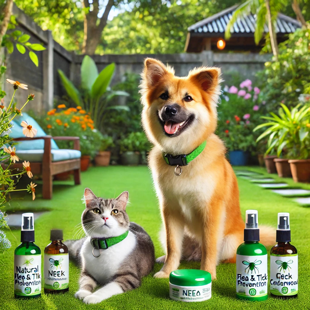 Picture of Organic Flea and Tick Prevention for Pets – AsharioPets