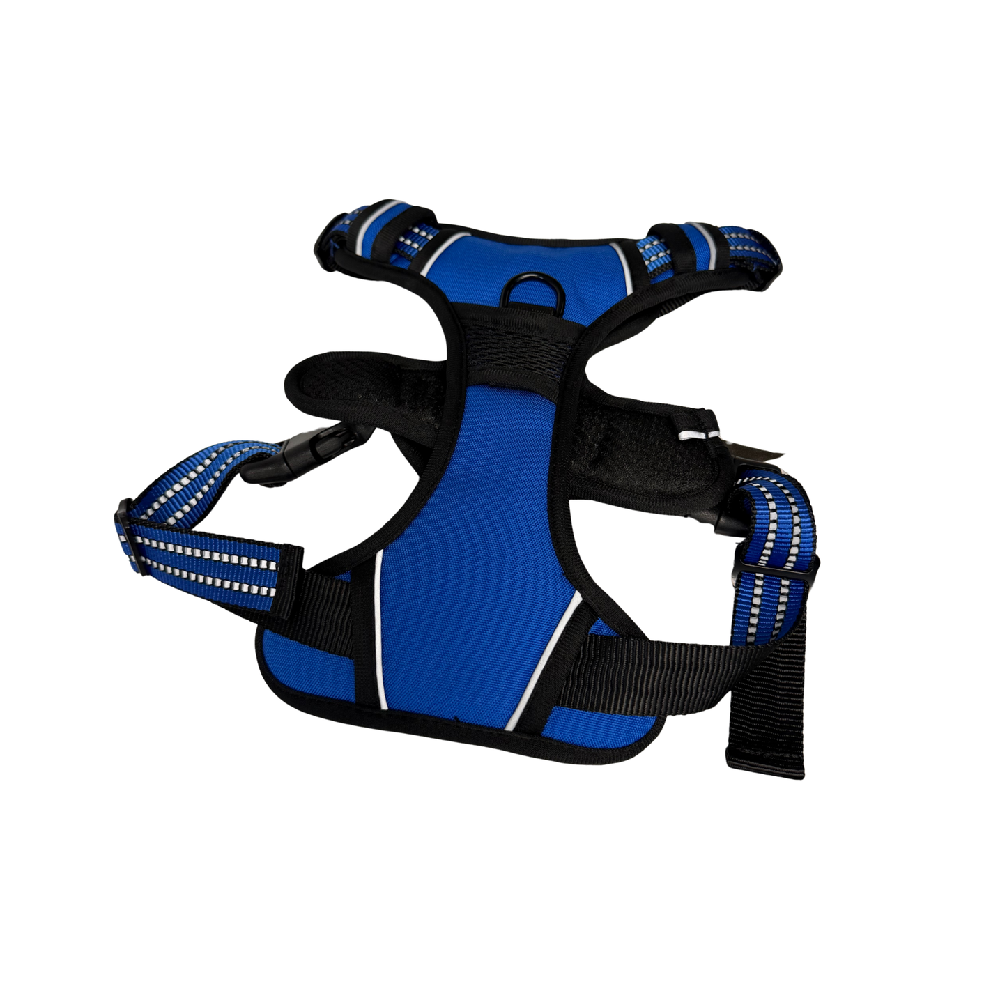 Ashario Pets - Lightweight Reflective Blue Harness - Medium