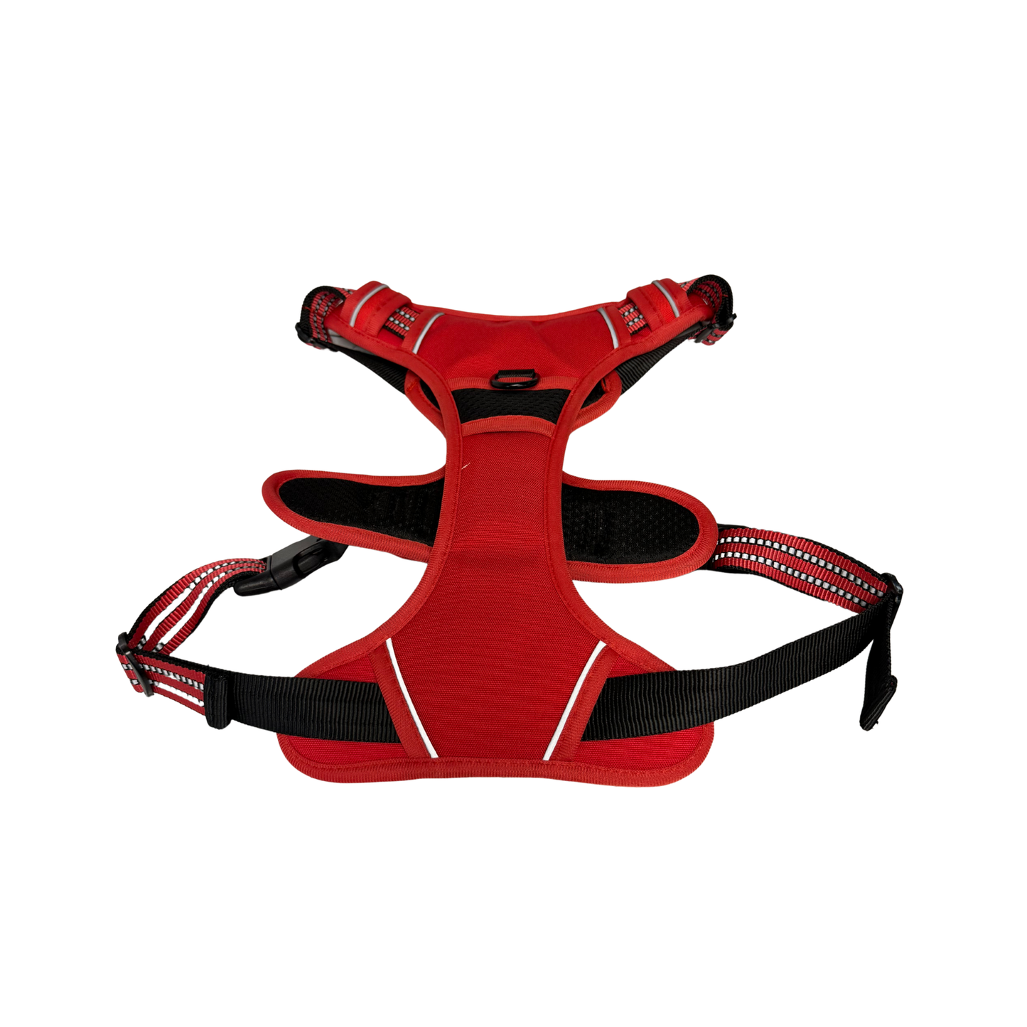 Ashario Pets - Lightweight Reflective Red Harness - Large