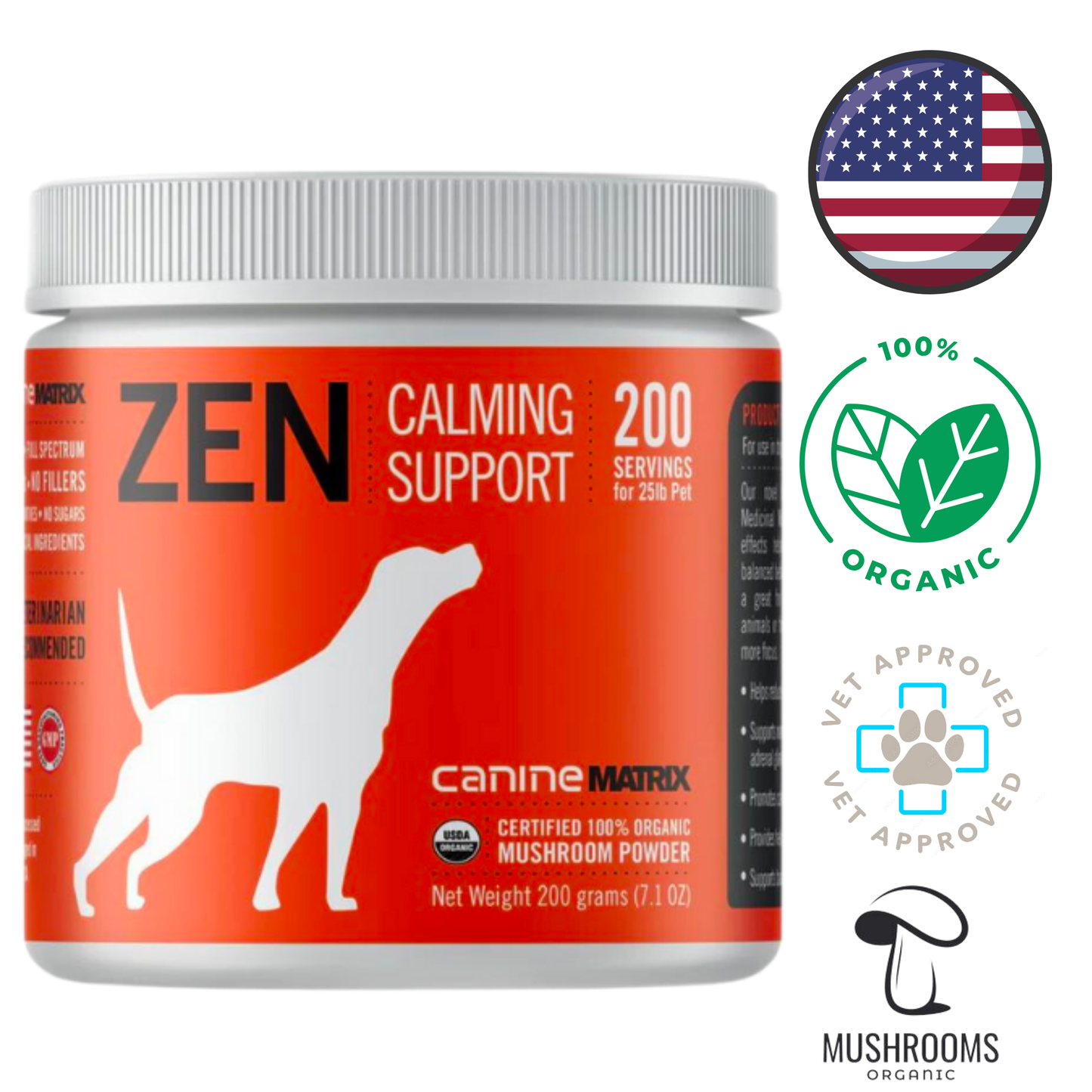 Canine Matrix - Zen Matrix Dog and Cat - 200 Grams