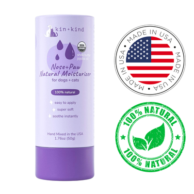 Kin+Kind - Nose and Paw Moisturizer Stick for Cats and Dogs - 1.76 Oz