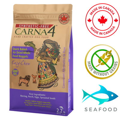 Carna4 - Easy Chew Grain Free Fish Dry Dog Food