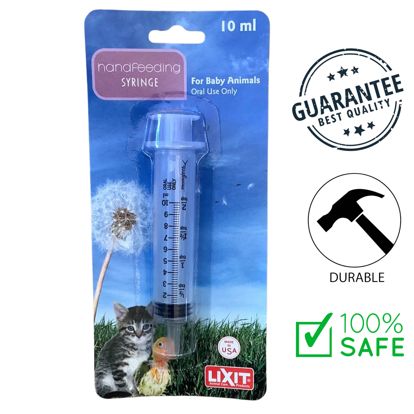 Lixit - Hand Feeding Syringe - 10 mL