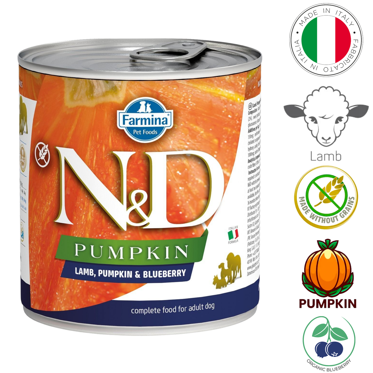 Farmina - Pumpkin Lamb & Blueberry Canned Dog Food - 10.5 Oz