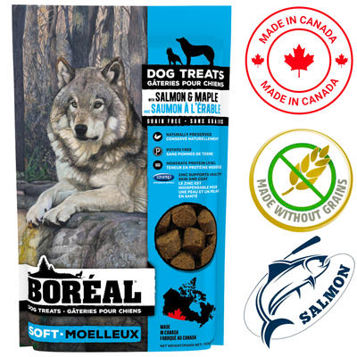 Boreal - Salmon And Maple Dog Treats - 5 Oz