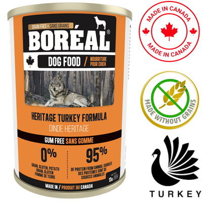 Boreal - Heritage Turkey Canned Dog Food - 13 Oz