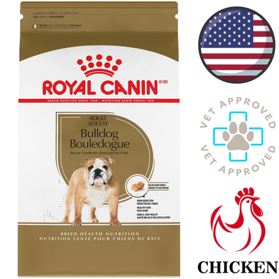 Royal Canin - Breed Health Nutrition Bulldog Adult Dry Dog Food - 30 lb