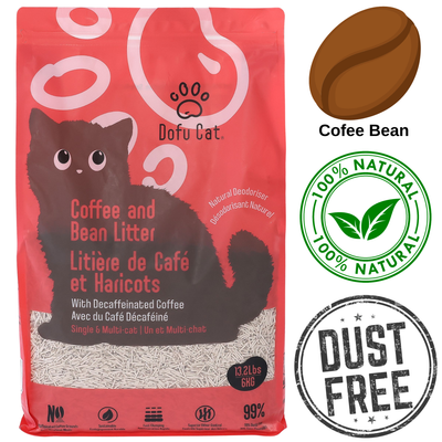 Dofu Cat - Natural Coffee + Bean Cat Litter
