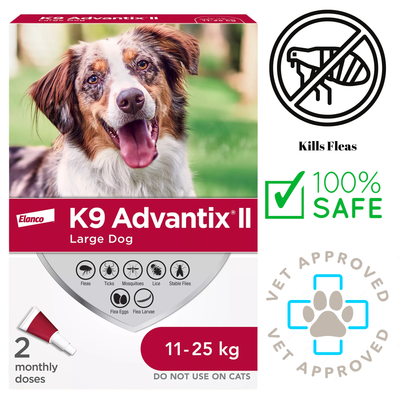 Advantix II - Flea & Tick Medicine - Large Dogs