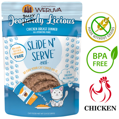 Weruva - Jeopurrdy Licious Wet Cat Food Pouch - 2.8 Oz