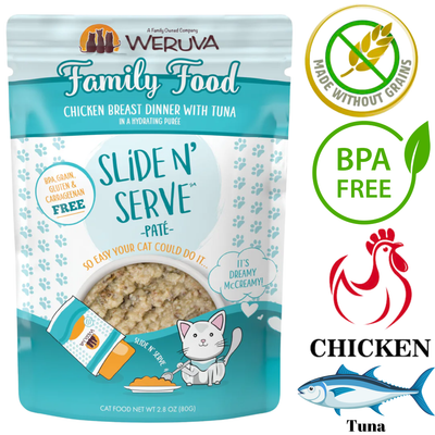 Weruva - Family Food Wet Cat Food Pouch - 2.8 Oz