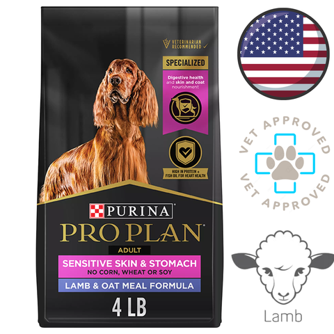 Purina - Pro Plan Specialized Sensitive Skin & Stomach Lamb & Oatmeal Dry Dog Food — main