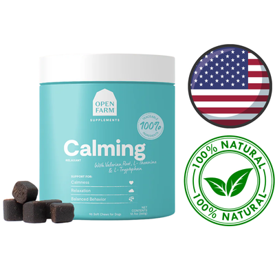 Open Farm - Calming Chews Supplement For Dogs - 360 Grams