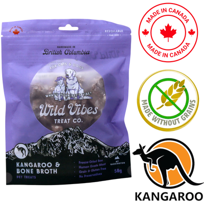 Wild Vibes - Kangaroo & Bone Broth Pet Treats