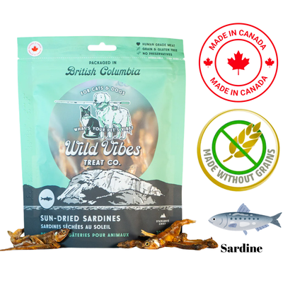 Wild Vibes - Sun Dried Sardines Pet Treats