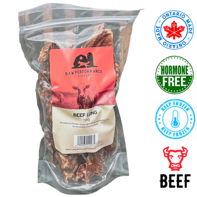 Raw Performance - Beef Lung Dog Treats