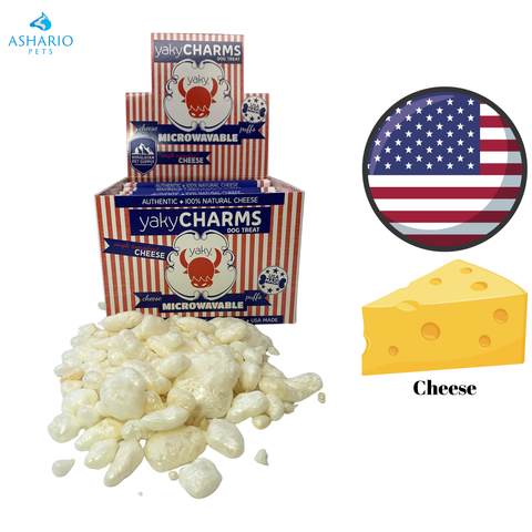 Himalayan Pet Supply - Yaky Charms Cheese Popcorn Dog Treats — main