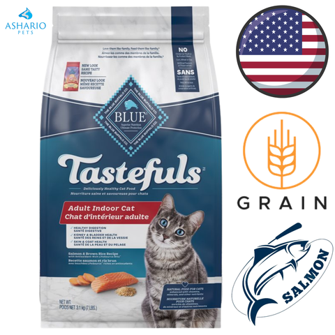 Blue Buffalo - Tastefuls Indoor Salmon Adult Dry Cat Food