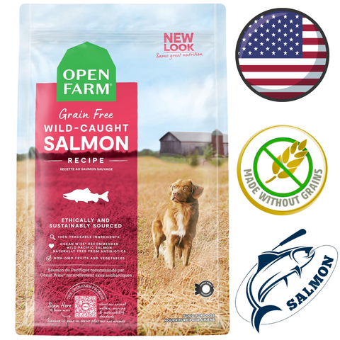 Open Farm - Grain Free Wild Caught Salmon Dry Dog Food