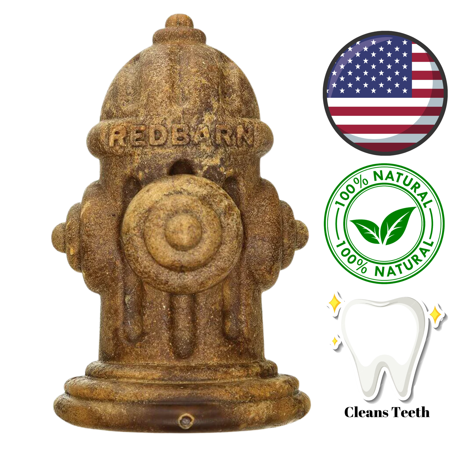 RedBarn - Friandises pour chien Chew A Bulls Hydrant - Petit