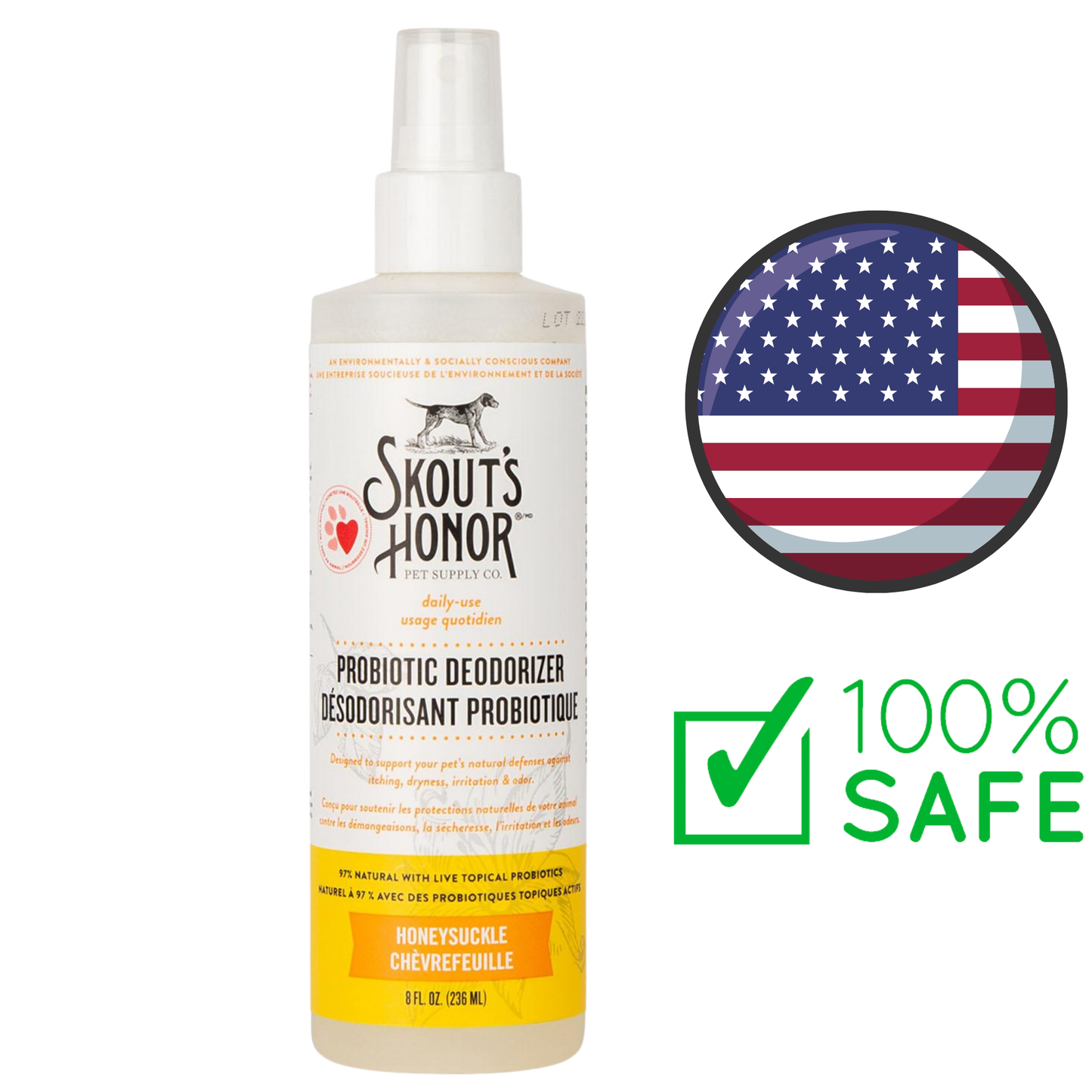 Skout's Honour - Honeysuckle Probiotic Dog Deodorizer
