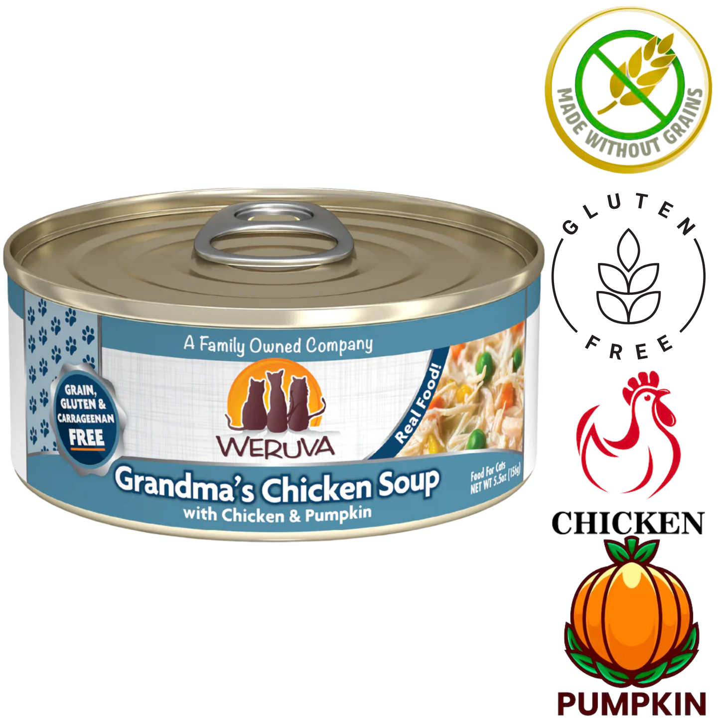 Weruva - Grandma's Chicken Soup Canned Cat Food