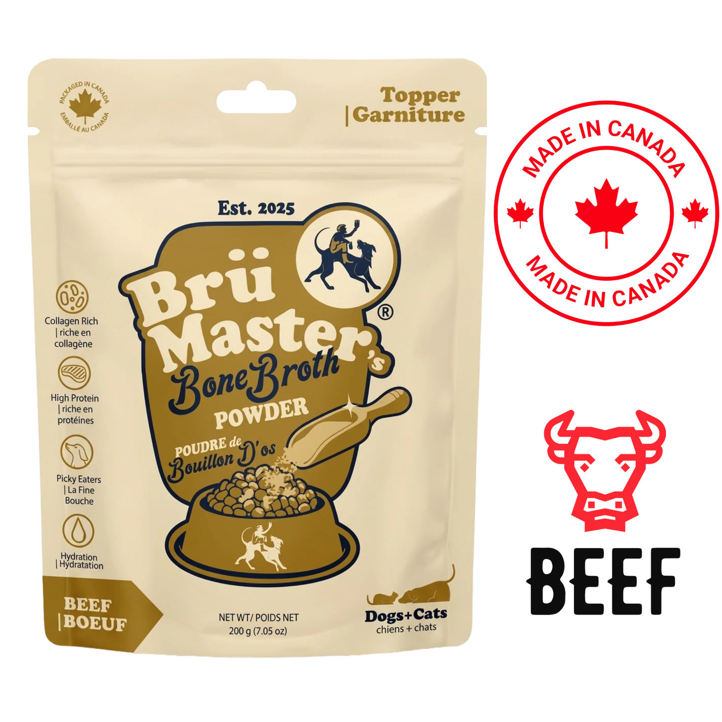 Brü Master's - Craft Bone Broth Powder — main