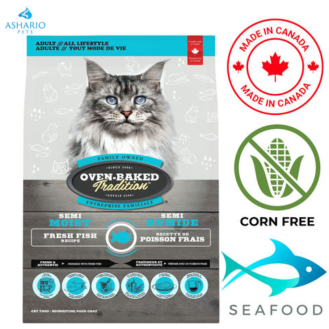 Oven-Baked Tradition - Semi Moist Fish Dry Cat Food