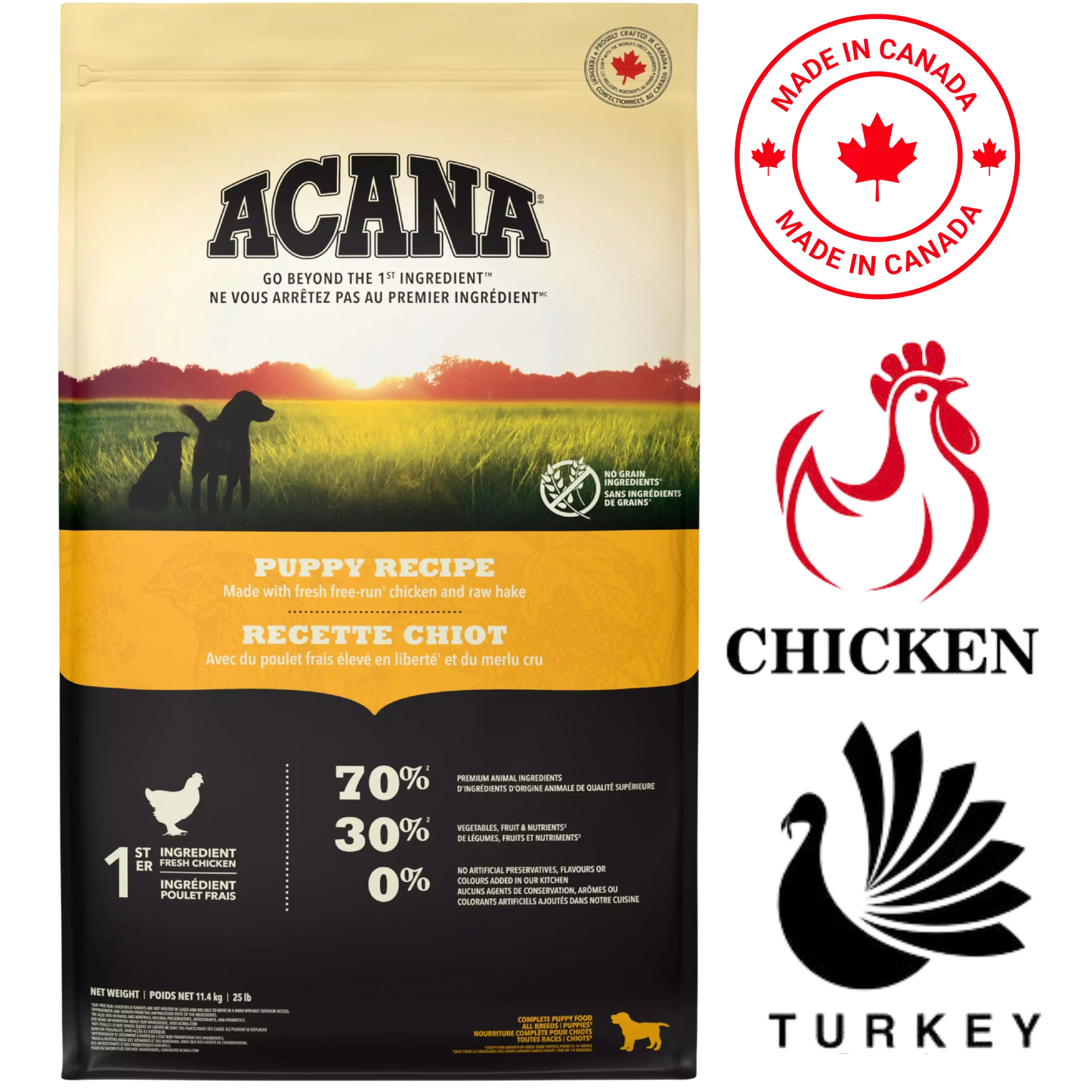 Acana - Chicken Puppy Dry Dog Food