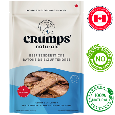 Crumps' Natural - 脱水牛柳条 - 138克