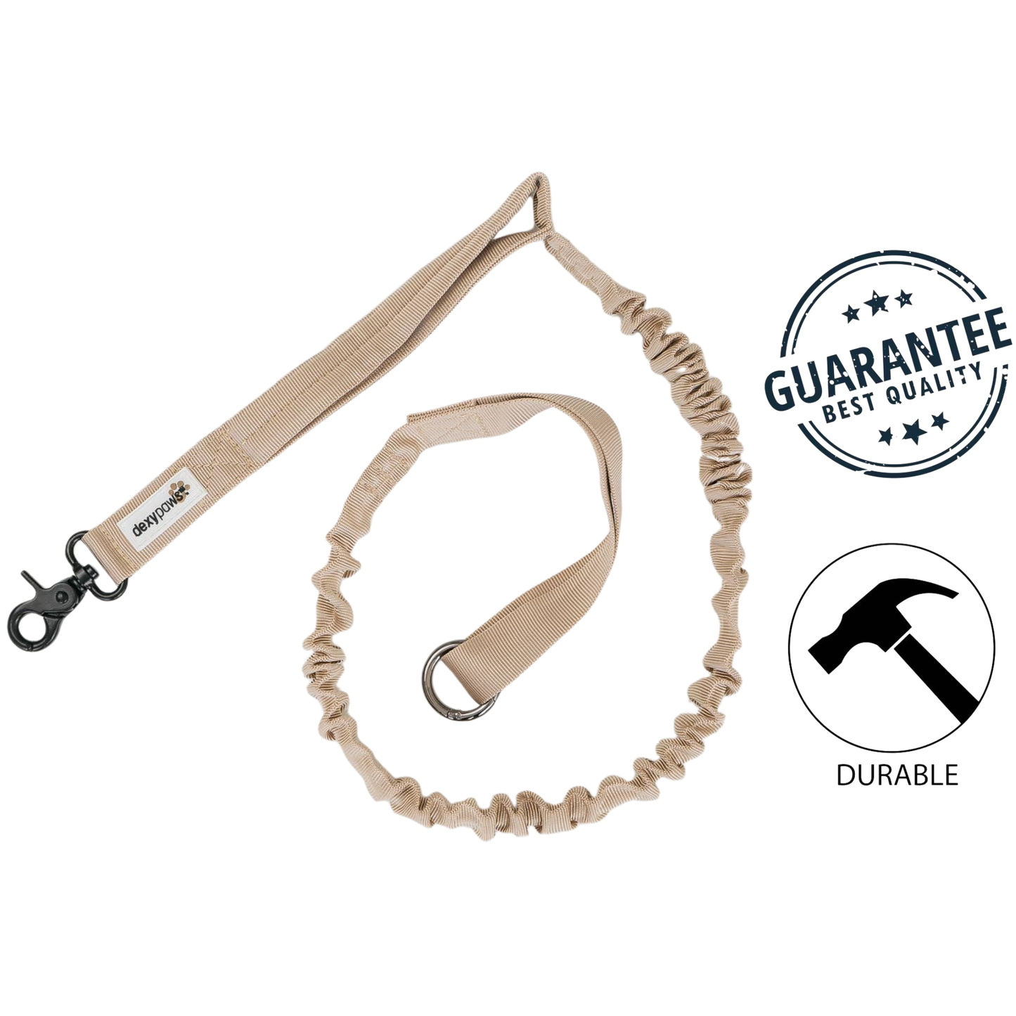 Dexypaws - No Pull Bungee Leash with Handle — main