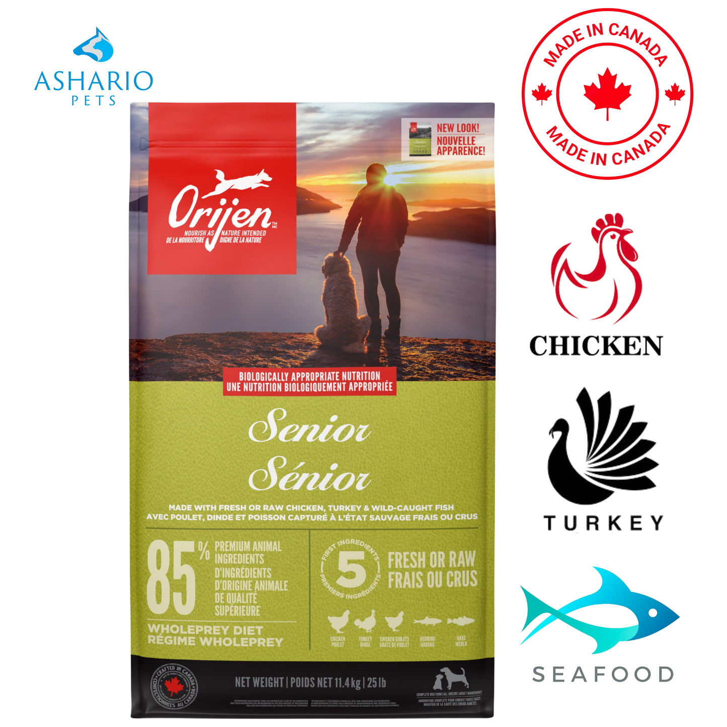 Orijen - Senior Dry Dog Food