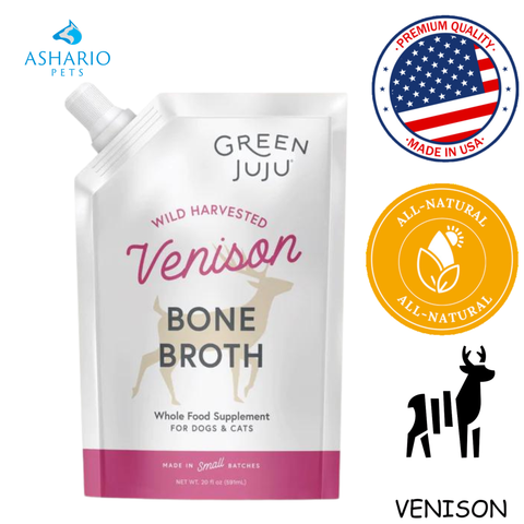 Green Juju - Wild Harvested Venison Bone Broth