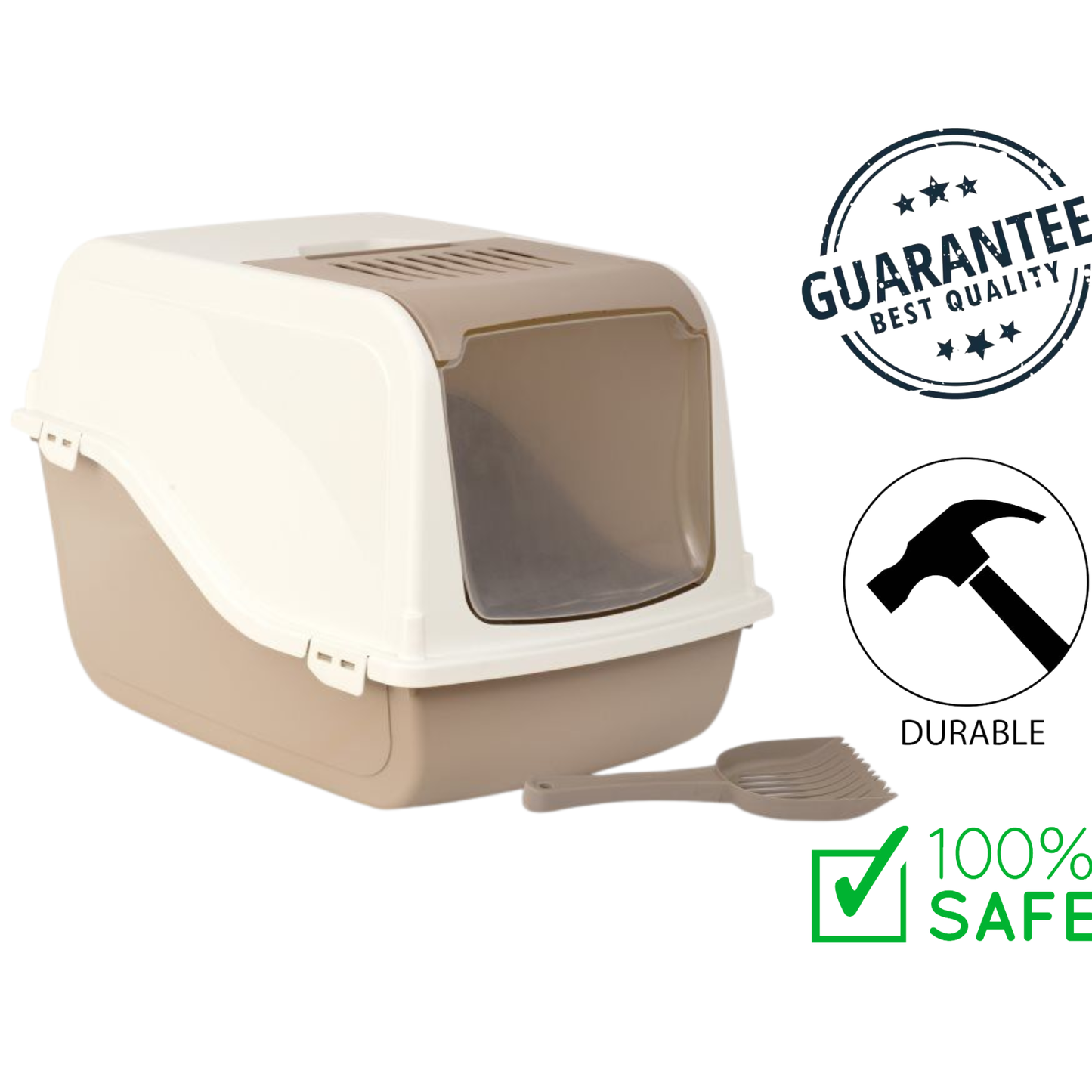 Bergamo - Litter Box Ariel With Top Corner