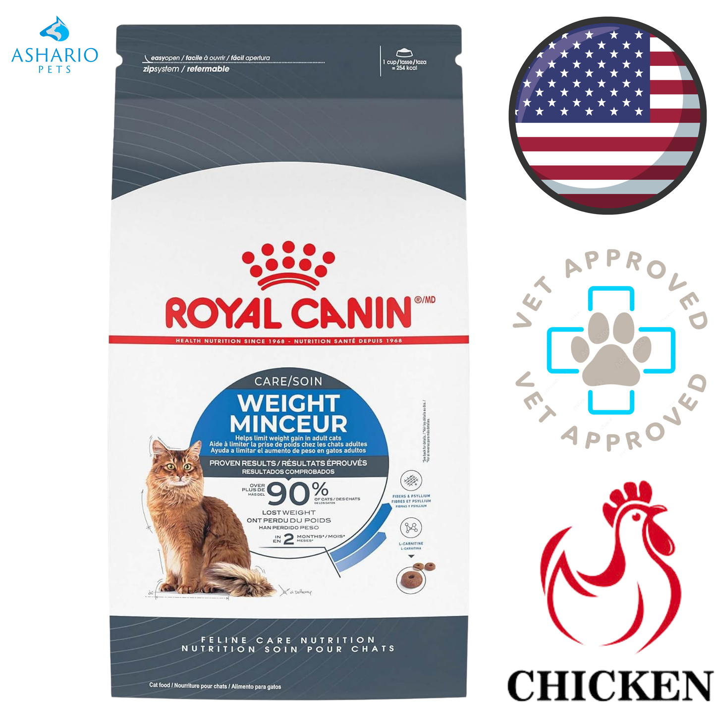 Royal Canin - Weight Care Adult Dry Cat Food