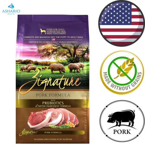 Zignature - Limited Ingredient Grain Free Pork Dry Dog Food — main