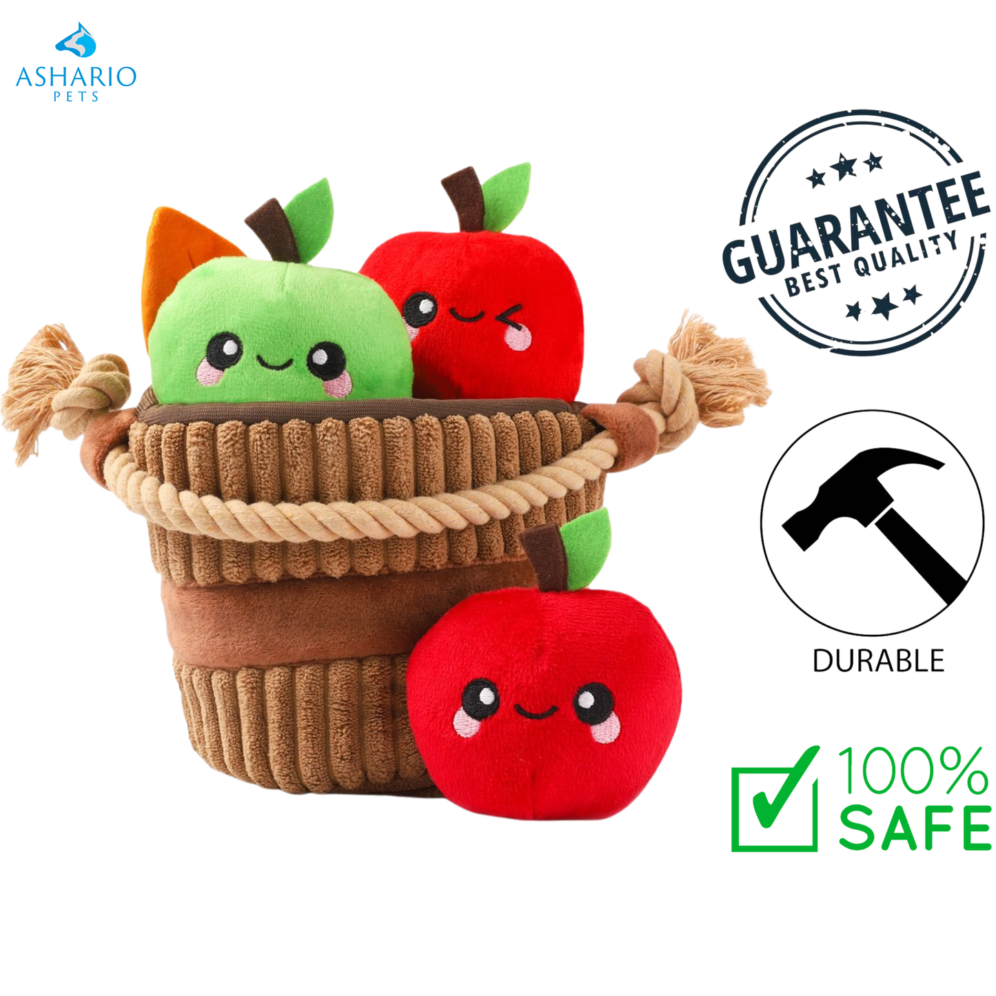 HugSmart - Autumn Tailz Dog Toy