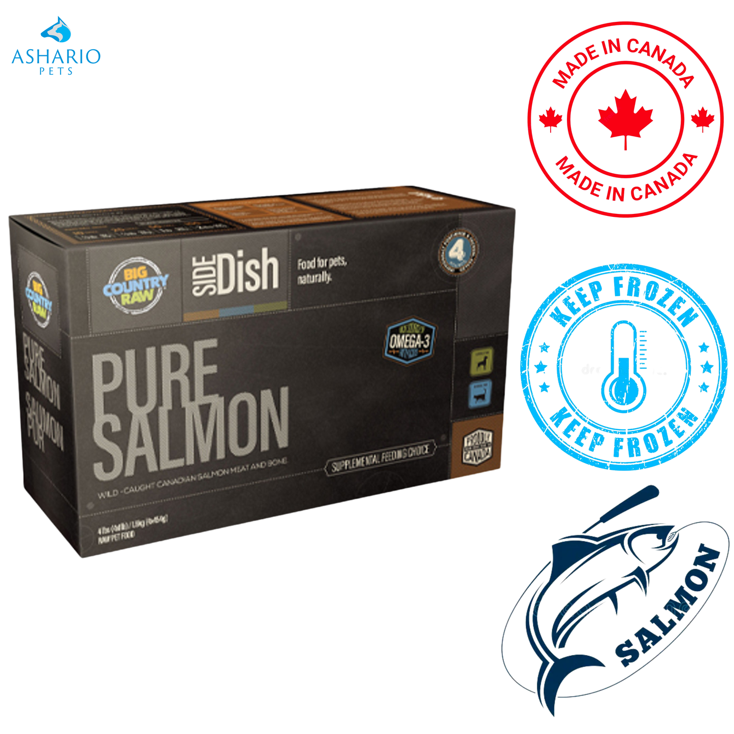 Big Country Raw - Pure Salmon Carton