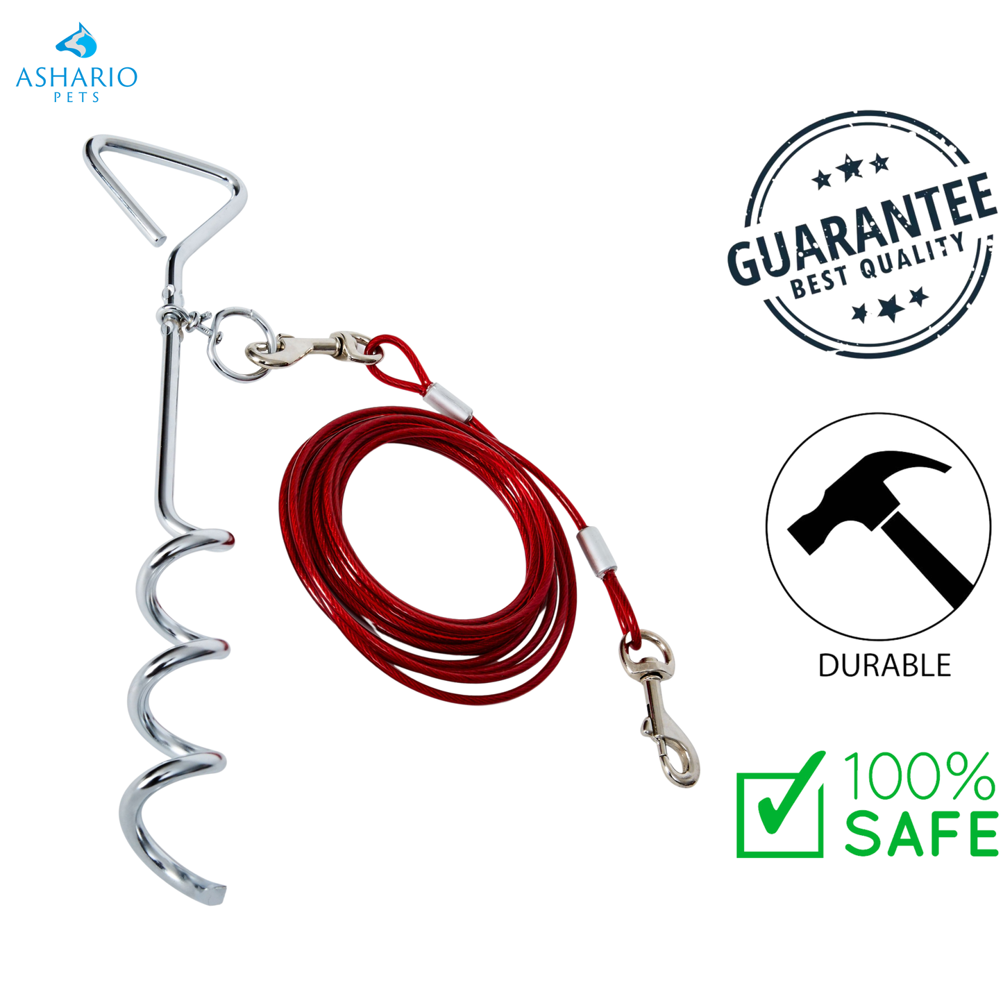 BuD'z - Metal Stake With Cable