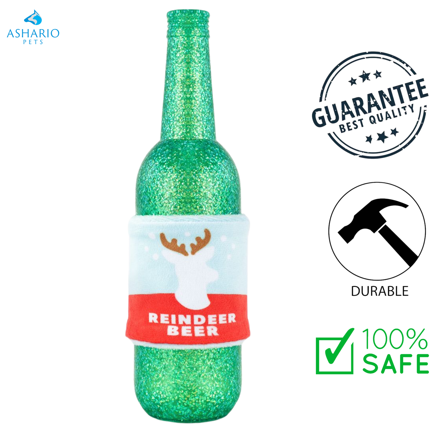 HugSmart - Happy Woofmas Dura Guard Dog Toy — main