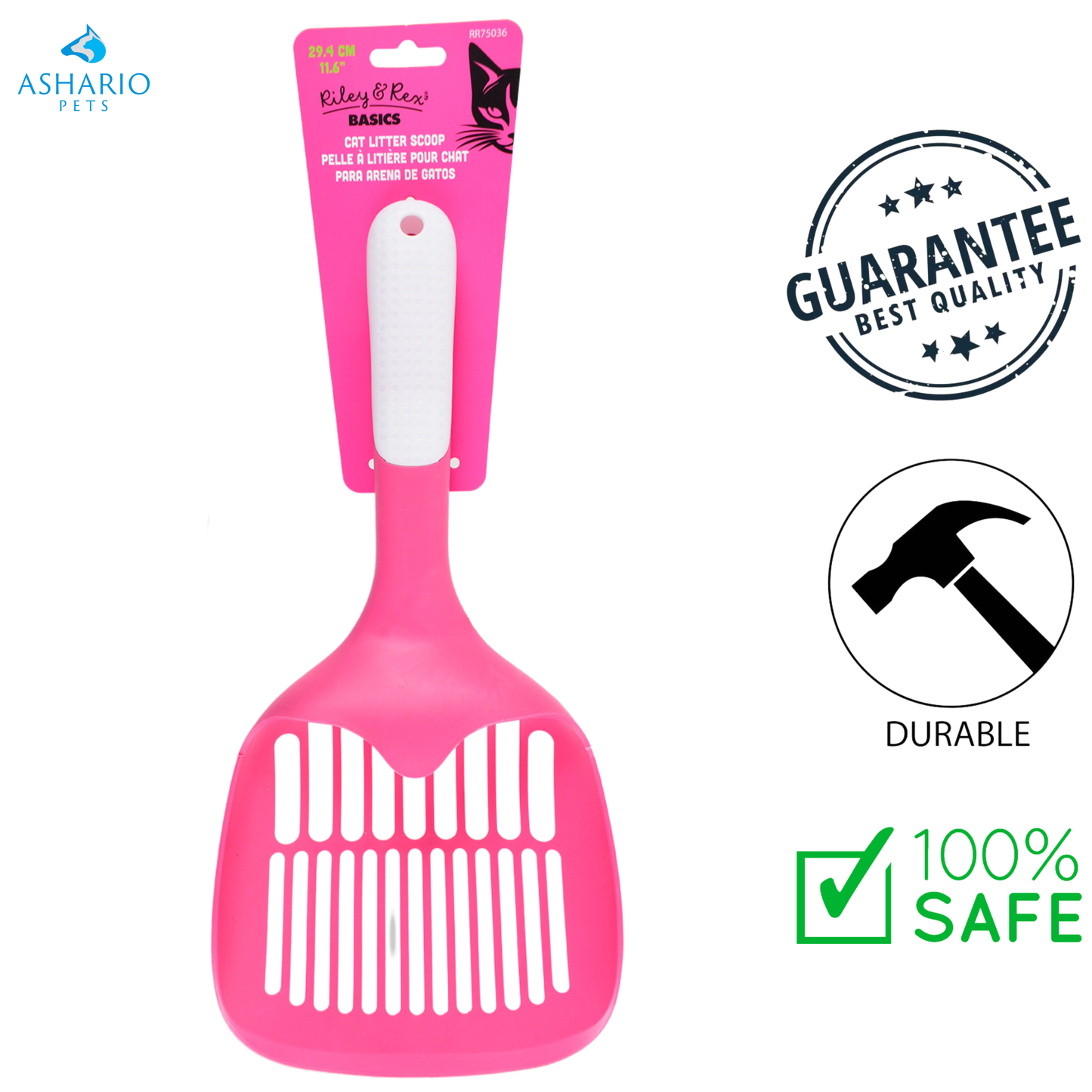 Riley & Rex - Litter Scoop With Comfort Grip — view 2