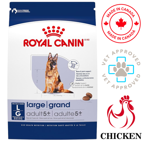 Royal Canin - Size Health Nutrition Large Breed Adult 5+ Years Dry Dog Food — main