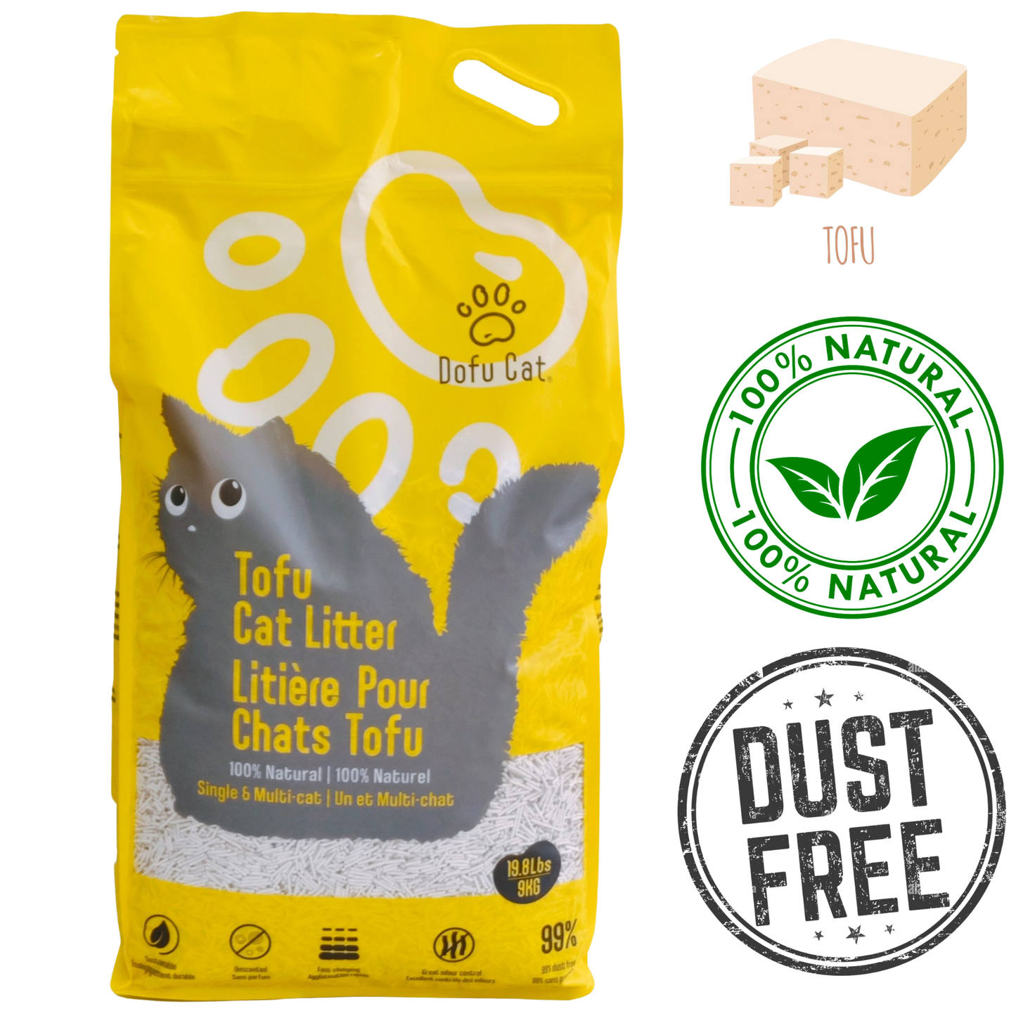 Dofu Cat - Natural Tofu Cat Litter