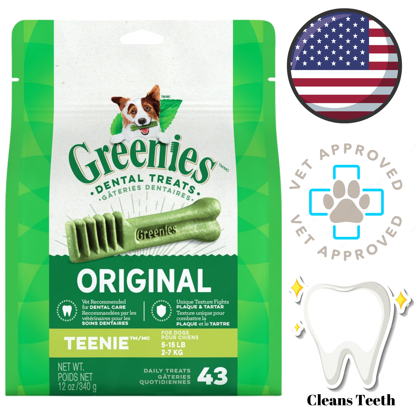 Greenies - Teenie Original Dental Dog Treats