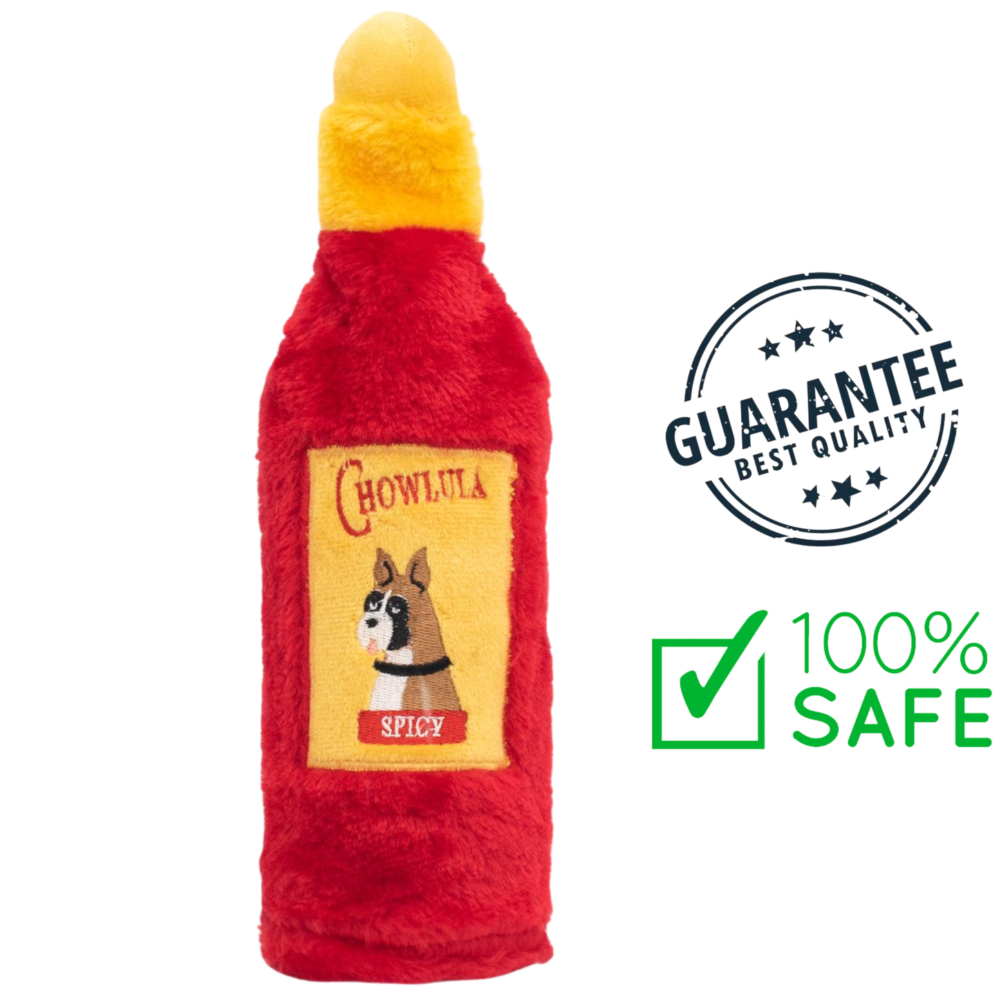 ZippyPaws - Hot Sauce Crusherz 狗狗玩具 - 红公鸡