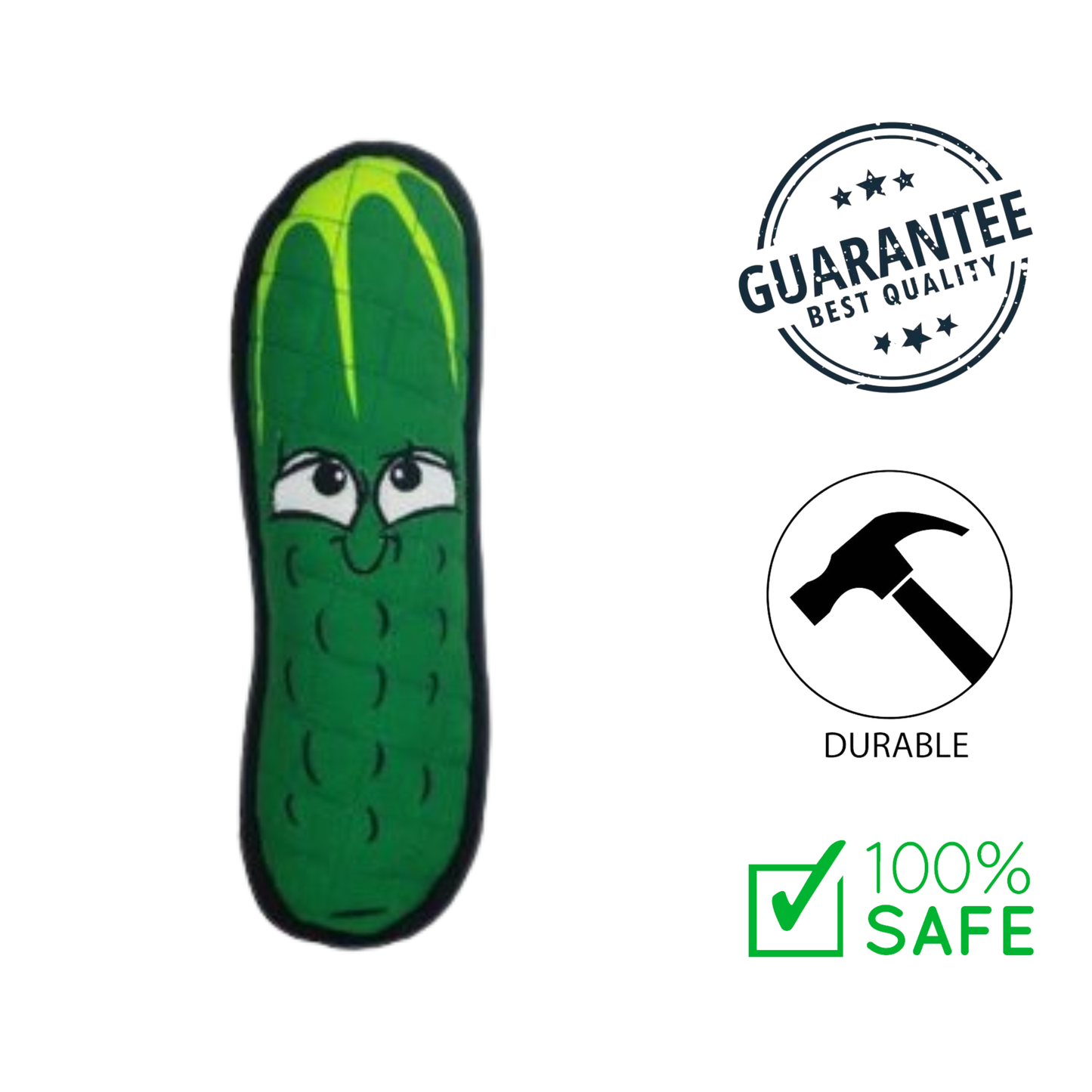 BuD'z - Dreamy Pickle Plush Dog Toy