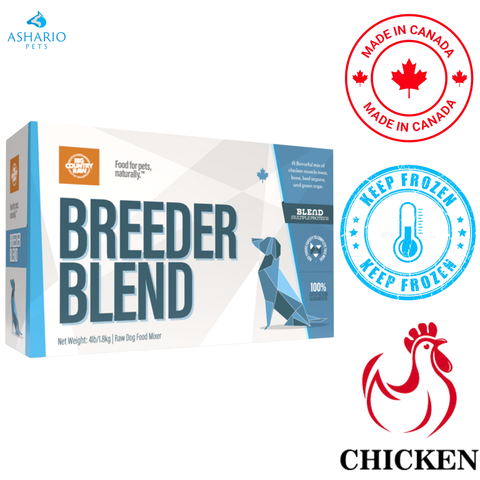 Big Country Raw - Breeder Blend Chicken Dinner Carton Raw Dog Food — main
