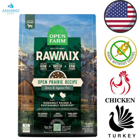 Open Farm - Grain Free Open Prairie RawMix Dry Dog Food — main