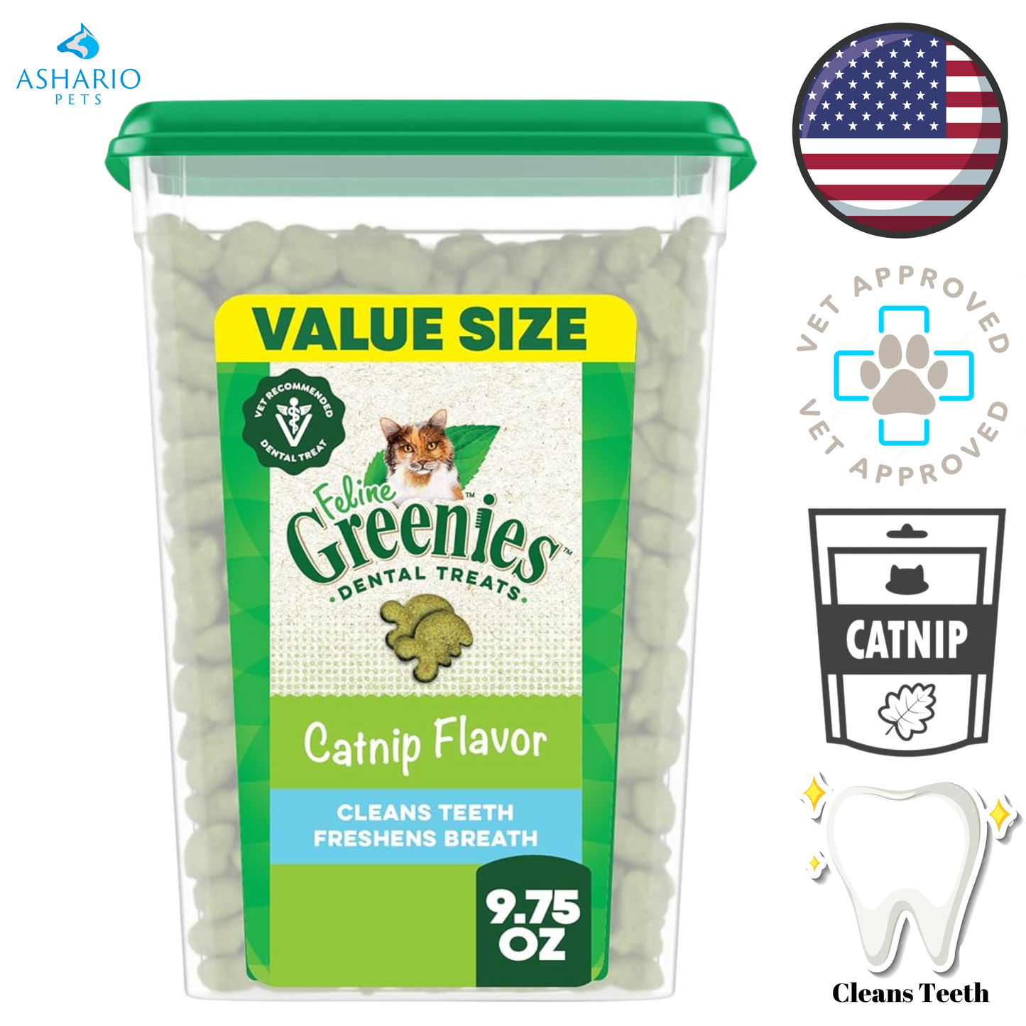 Greenies - Catnip Dental Cat Treats — view 2