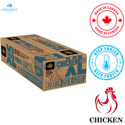 Big Country Raw - XL Chicken Variety Pack Raw Dog Food